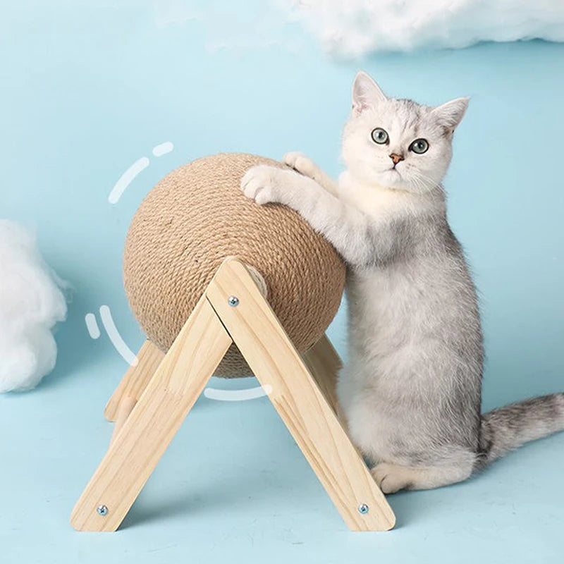 Sisal Cat Scratching Ball Toy
