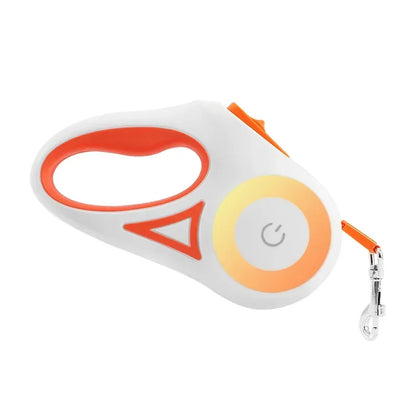 LED Luminous Automatic Retractable Dog Leash