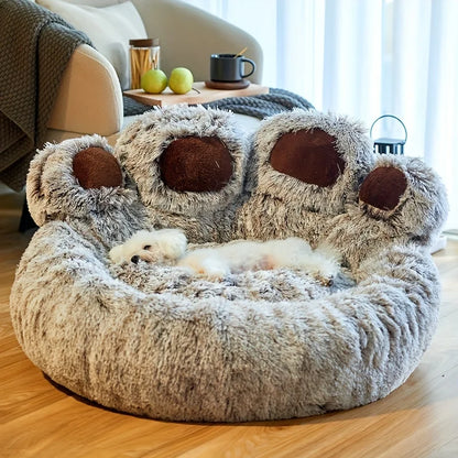 Cute Bear Paw Shape Dog & Cat Sofa Bed