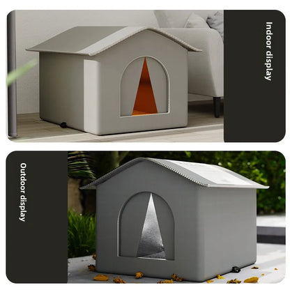Waterproof Outdoor Pet House for Dogs & Cats