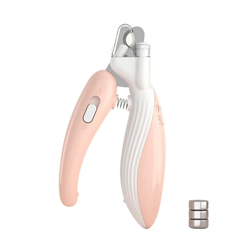Professional LED Pet Nail Clippers for Dogs & Cats