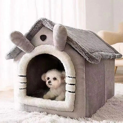 All Season Dog House Style Pet Bed