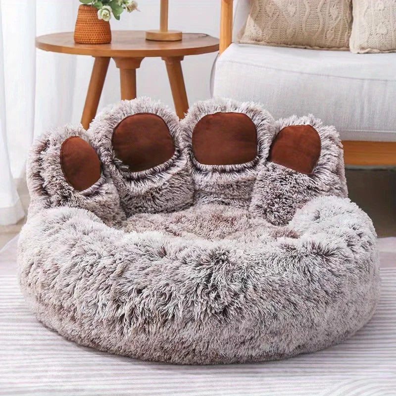 Cute Bear Paw Shape Dog & Cat Sofa Bed