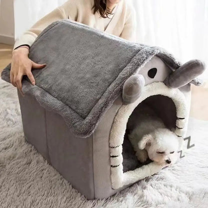 All Season Dog House Style Pet Bed