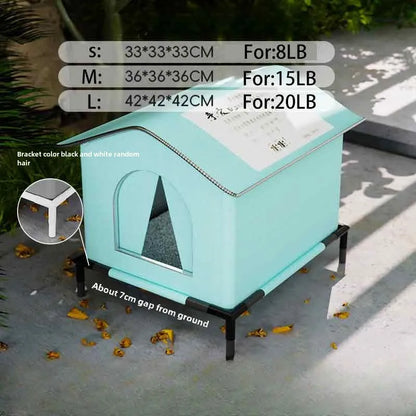 Waterproof Outdoor Pet House for Dogs & Cats